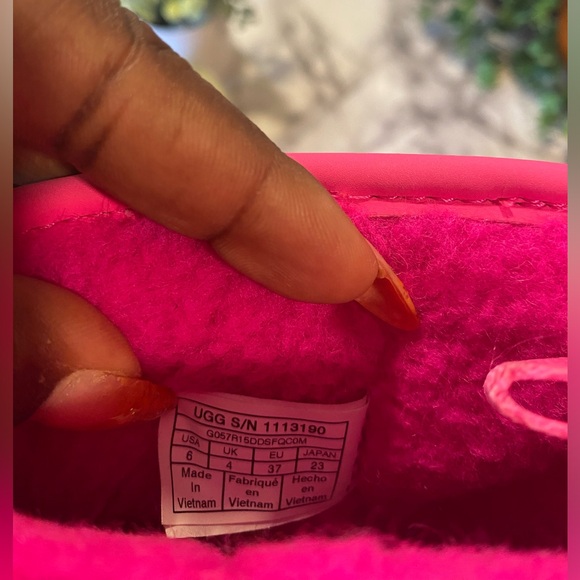 UGG Classic Clear Pink Mini Boot - Picture 2 of 7